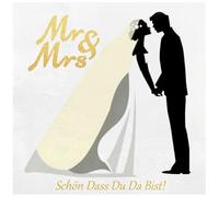 36 piezas servilletas servilletas de boda blanco, 3 capas servilletas de papel Sr. y Sra. decoración de la boda 33 x 33cm servilletas pareja de novios decoración de la mesa de boda