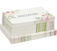 36 tarjetas de invitación Invitation con sobres, A6