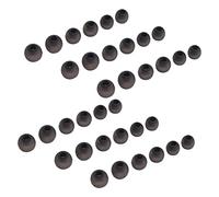 36 Uds. Almohadillas de Silicona para Auriculares, Tapones para los Oídos de Repuesto Ligeros y Suaves para Orificio Interior de 4,5mm y 6,0mm, Accesorios Profesionales