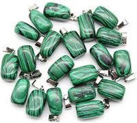 36 unids/lote a granel irregular cristal natural cuarzo piedra colgante para hacer collares colgantes DIY, NO.12