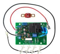 36 V para placa de control de cargador para EZGO para carrito de golf POWERWISE, pieza de repuesto 28667G01 28566G01, incluye placa de entrada de alimentación y fusible para modelos 1994+
