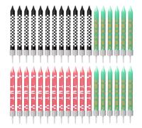 36 Velas Creativas, Velas Decorativas Divertidas, Decoraciones De Pasteles, Adecuados para Cumpleaños, Fiestas, Graduados.