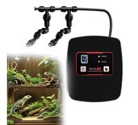 360° Adjustable Spray Nozzle Spray Kit, Reptile Humidifier Smart Spray System with Smart Timing Control for Rainforest Plants Amphibians