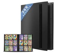 360 Album Cartas, Album Cromos 20 Páginas Álbumes para Cartas Coleccionables Card Guardian Binder, Archivador Impermeable para Magic, MTG