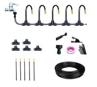 360° Curved Garden Automatic Irrigation System,Water-Saving Design,Garden Watering System,Watering Systems For Outdoor Plants,Garden Watering Kit for Outdoor Plants (Set A)