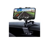 360 degree rotating car phone holder for dashboard, compatible with GPS and mobile phones from VHV