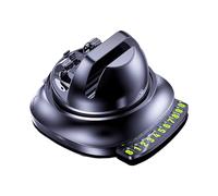 360 Degree Rotating Car Phone Mount - Automobile Dashboard Holder | Universal Cradle with Parking Number Plate and Adjustable Grip for Music Control Video Streaming Daily Commuting Traffic Monitoring