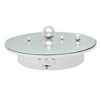 360 Degree Rotating Display Stand,Electric Rotating Turntable For Photography,8Kg Load,Usb Charging, Adjustable Angle,Suitable For Displaying Various Small Items Of 1-20Cm, LJJY-KK,