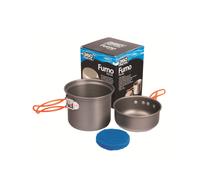 360 degrees - Set De 2 Casseroles Furno 350 + 850Ml / Furno Pot Set de Aluminio one size
