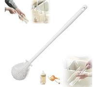 360° Flexible Silicone Bottle Brush, Long Handle Silicone Bottle Rotating Cleaning Brush for Narrow Neck Bottles, Water Bottles & Flasks (1pc)