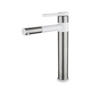 360 Fregadero de la batidora de baño de Acero Inoxidable de Acero Inoxidable 360 Fregadero de batidora Caliente para la Cocina y Acabado Cepillado en el Inodoro Tapón Largo
