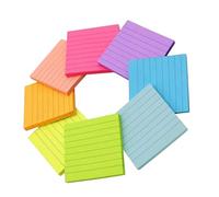 360 hojas de notas de colores de 75 x 75 mm, notas coloridas, bloc de notas adhesivas, bloc de notas de bolsillo, recordatorios en el calendario del libro, nevera, pequeño papel de notas colorido