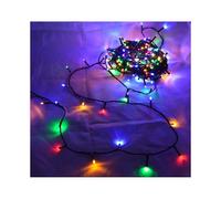 360 Led (21m) Multi Action Outdoor Christmas Tree Lights In Multi Coloured