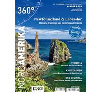 360° NordAmerika - Doppelausgabe 1+2/2026: Newfoundland & Labrador - Historie, Eisberge und inspirierende Inseln