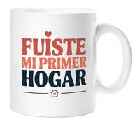 360 Onlineprint Tazas para MADRE/MAMÁ - Regalo Día de la Madre | Taza de Cerámica 325ml | Mi Primer Hogar