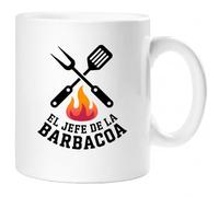 360 Onlineprint Tazas para PADRE/PAPÁ - Regalo Día del Padre | Taza de Cerámica 325ml | Papá barbacoa
