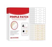 360 Piezas Efectivas Para Cubrir Granos De Aceite De Árbol De Té, Parches Invisibles De Forma Redonda Para Espinillas, Parche Para Acné Facial De Día Y De Noche, Alivia, Repara, Reduce El Enrojecimien