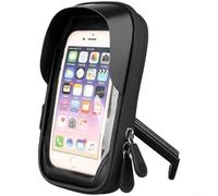 360 Rotatable Bike Phone Holder Bag 6.8 Inch View | Pantalla clara de 0,3 mm, respuesta táctil completa, no necesita extracción, control sensible (D)