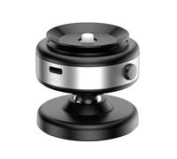 360° Rotatable Car Magnetic Phone Holder, Electric Vacuum Magnetic Suction Car Phone Mount, 360 Degree Rotatable Car Magnet Holder for Windshield, Dashboard, Kitchen, Bedroom, Office (Silver)
