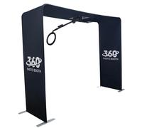 360 Sky Photo Booth Machine,Ceiling Mounted Rotating Photo Booth,360 ° Surround Shooting,Automatic Spin Telescopic Arm + Rgb Ring Light,For Wedding Party, LJJY-KK