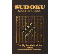 360 Sudoku new hard puzzles: Hard puzzles for adults and seniors with solutions