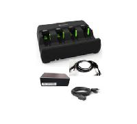 3600 BATTERY CHARGER KIT: INCLUDES 4 SLOT CHARGER (SAC3600-4001CR) POWER SUPPLY (PWR-BGA12V50W0WW), DC LINE CORD (CBL-DC-451A1-01) & AC SAC3600-KIT