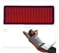 360pcs LEDs Red Light Therapy Pad, Pulse Belt Heated Full Body Red Light Pad, with 660nm and 850nm Near Infrared Light Redlight, Time Adjustable, for Relieve Aches and Pains, Promote Blood Circulation