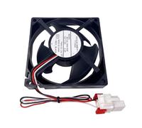 3612JL 04W S49 Motor del ventilador del evaporador del refrigerador 12V Alternativa directa para refrigeradores comunes Montaje rápido Reemplazo directo consistente del ventilador del refrigerador