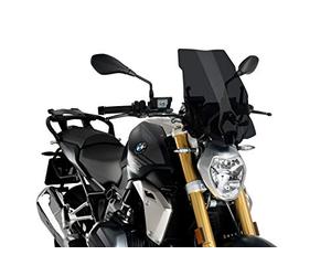 3625 - cupula Parabrisas carenabris + Soportes New Generation Touring Compatible con B__M__W__ r1250r 2019-2021 Color Ahumado Oscuro