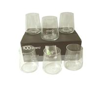 Paquete De 6 Vasos Avant-Garde De Vidrio Transparente Cl 43