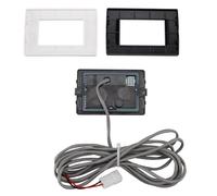 36387 Interruptor Pared Tecma RV Inodoro Silence Plus - 2 Botones