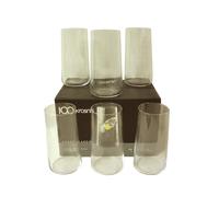 Paquete De 6 Vasos Avant-Garde De Vidrio Transparente Cl 55.