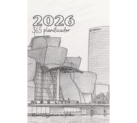 365 aprende español: agenda 2026 planificador semanal y diario con actividades: Planner 2026 con 489 páginas para estudiantes de español