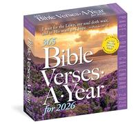 365 Bible Verses-A-Year Page-A-Day® Calendar 2026: Timeless Words from the Bible to Guide, Comfort, and Inspire