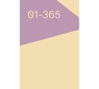 365-Day Daily Planner 6”x9” - Hardcover in Trendy Colors, Motivational Quote on First Page, Elegant Design, Gift Idea for Women & Men, Journaling, School or Office Use, color cover BUTTER
