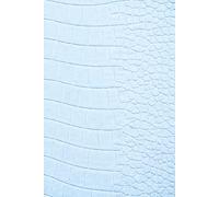 365-Day Journal - A Year of Thoughts: Baby Blue Crocodile Skin-Inspired Cover Design | Lined Pages for Daily Notes and Reflections - With Monthly Inspirational Quotes. A Thoughtful Gift for New Moms.