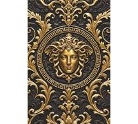 365-Day Journal - A Year of Thoughts: Black and Gold Baroque-Style Pattern Cover Design | Lined Pages for Daily Notes and Reflections - With Monthly ... Gift for Someone Who Has Everything
