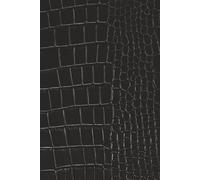 365-Day Journal - A Year of Thoughts.: Black Crocodile Skin-Inspired Cover Design | Lined Pages for Daily Thoughts, Notes, and Reflections - With Monthly Inspirational Quotes.