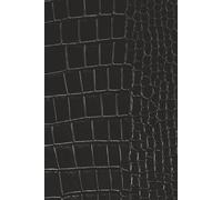 365-Day Journal - A Year of Thoughts.: Black Crocodile Skin-Inspired Cover Design | Lined Pages for Daily Thoughts, Notes, and Reflections - With Monthly Inspirational Quotes.