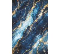 365-Day Journal - A Year of Thoughts: Elegant Blue Marble Cover Design with Gold Veins | Lined Pages for Daily Thoughts, Notes, and Reflections - With ... Gift for Someone Who Has Everything