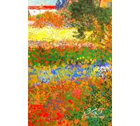 365 DAY JOURNAL Vincent Van Gogh Garden in Bloom: Undated Yearly Diary, Unlined Pages, Planner Notebook, 6 x 9 inches