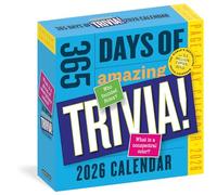 365 Days of Amazing Trivia Page-A-Day(r) Calendar 2026: The World's Bestselling Trivia Calendar