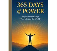 365 Days of Power: /8.5x11 Inch Notebook/ 365 Motivational Quotes/ Glossy Cover/