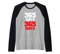 365 días, 365 Ways Camiseta Manga Raglan
