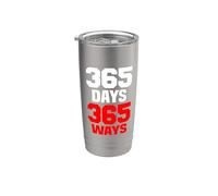 365 días, 365 ways Vaso térmico de acero inoxidable de doble pared