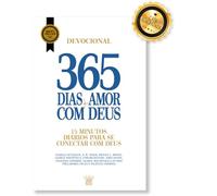 365 Dias de Amor com Deus - Devocional - Edição de Luxo Almofadada