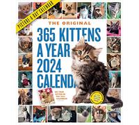 365 Kittens-A-Year Picture-A-Day Wall Calendar 2024: Absolutely Spilling Over With Kittens