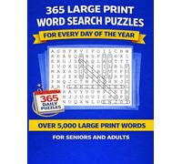 365 Large Print Word Search: A Full Year of Daily Puzzles for Seniors and Adults (Discover & Solve Word Search Series)