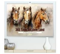 365 Tage auf dem Land (hochwertiger Premium Wandkalender 2026 DIN A2 quer), Kunstdruck in Hochglanz: Die schönen Seiten des Landlebens