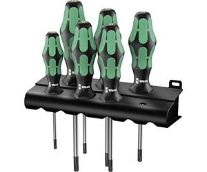 367/6 TORX® HF Juego de destornilladores Kraftform Plus con función de retención + Bandeja, 6 piezas